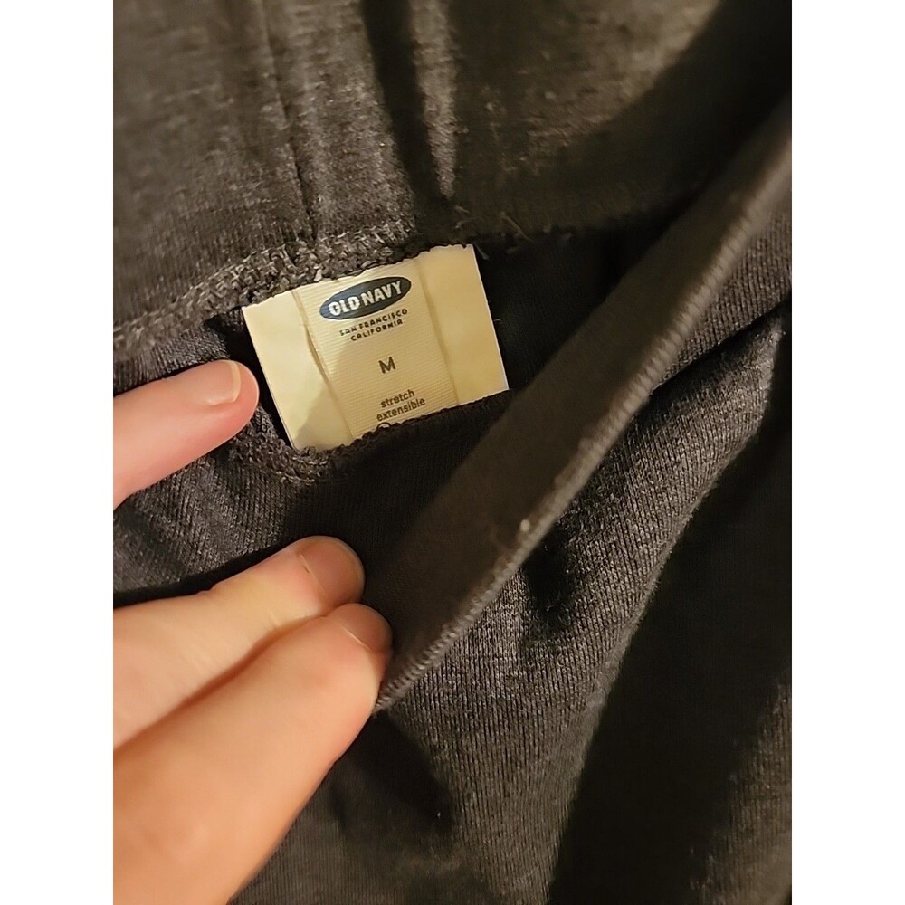 Old Navy Women's Size M Black Active Sweatpants Joggers Lounge Wear Athleisure - Picture 6 of 6